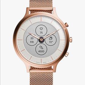 Fossil hybrid smartwatch - Rose Gold